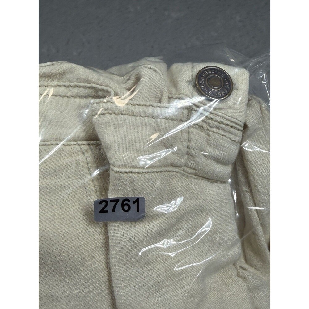 We The Free Free People Overalls Women’s Small Beige Linen Blend Boho Sleeveless - Picture 12 of 13
